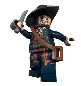 Lego Jack Sparrow PNG Clipart Background