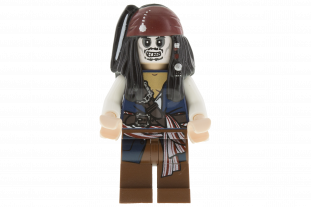 Lego Jack Sparrow Transparent Free PNG