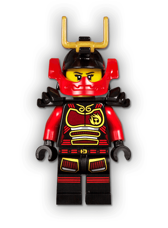 Lego Samurai X Transparent Free PNG