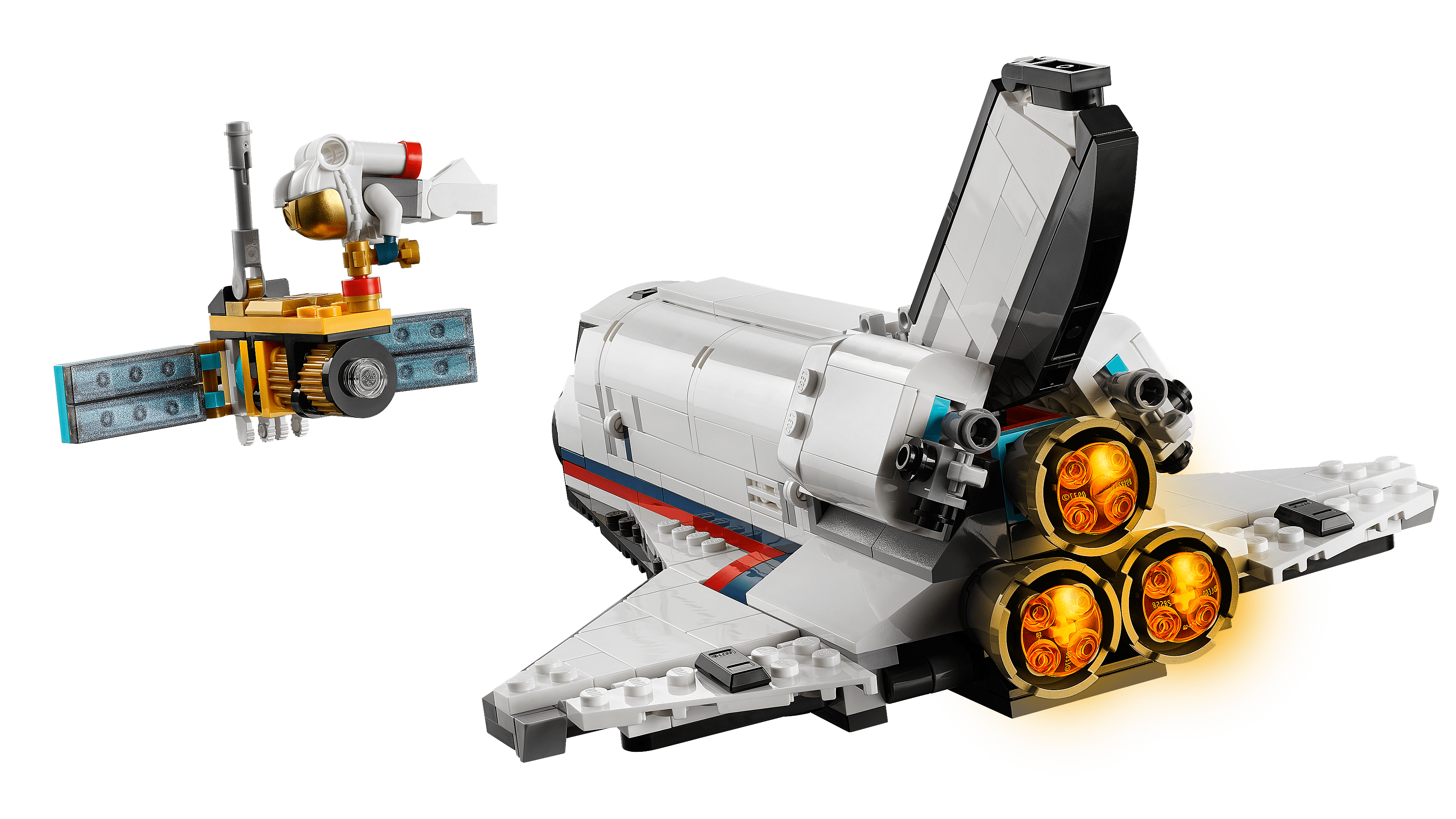 Lego Space Astronaut Background PNG Image