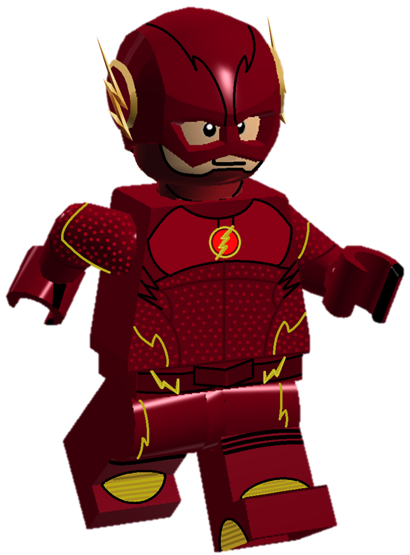 Lego The Flash Background PNG Image
