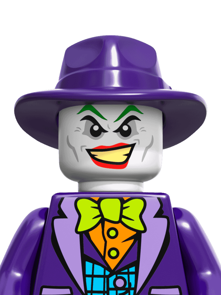 Lego The Joker Transparent PNG