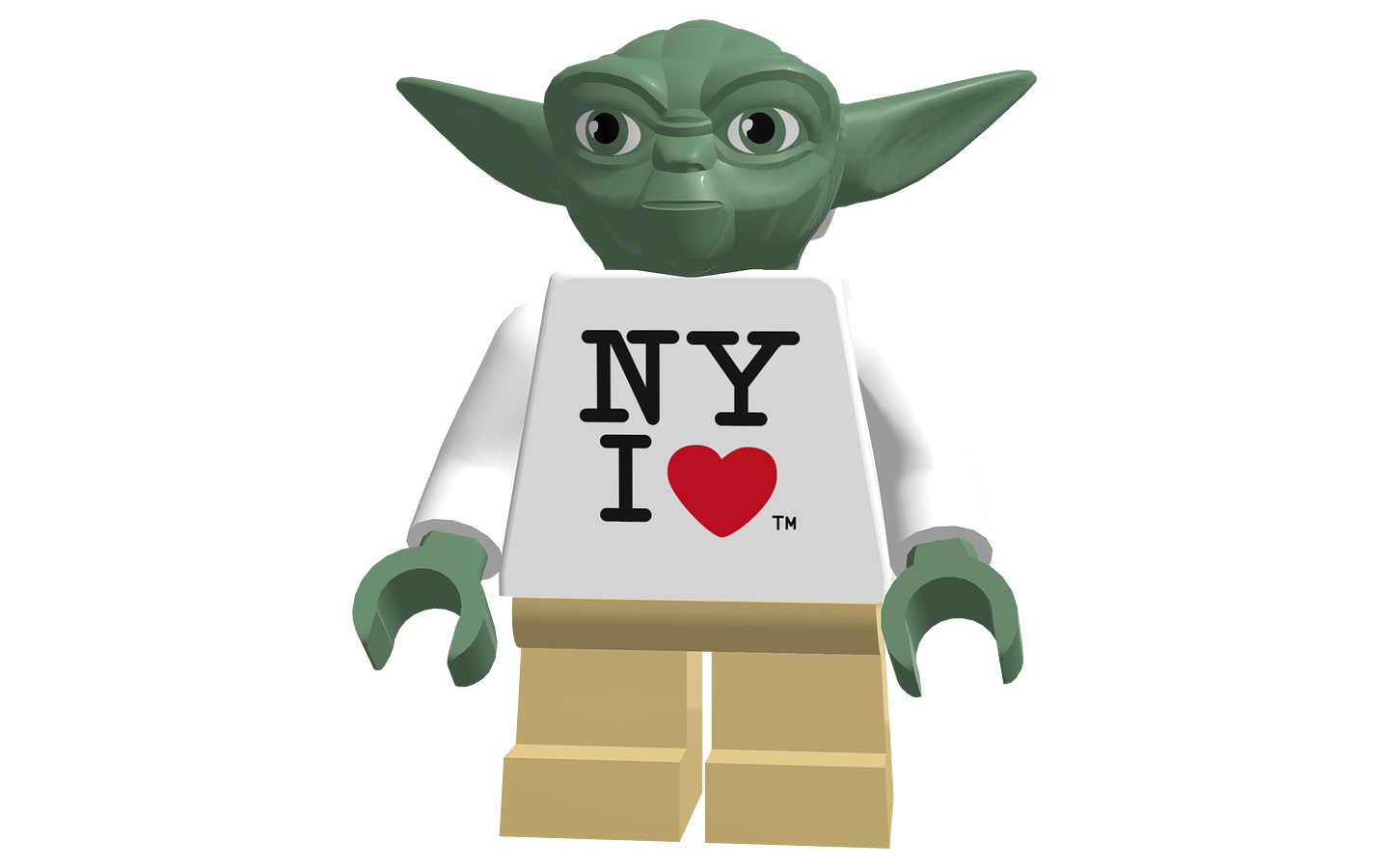 Lego Yoda Background PNG Image