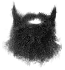 Long Beard PNG Background