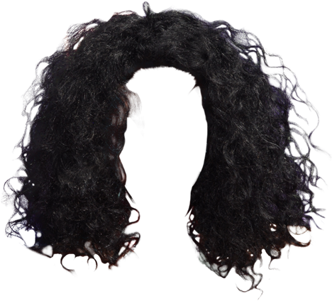 Long Black Women Hair Transparent Image
