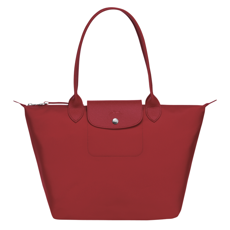 Longchamp Handbag Red PNG Background