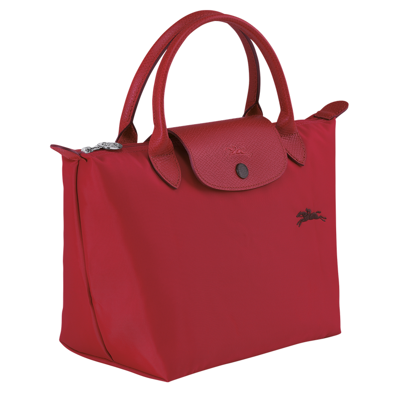 Longchamp Handbag Red Transparent File