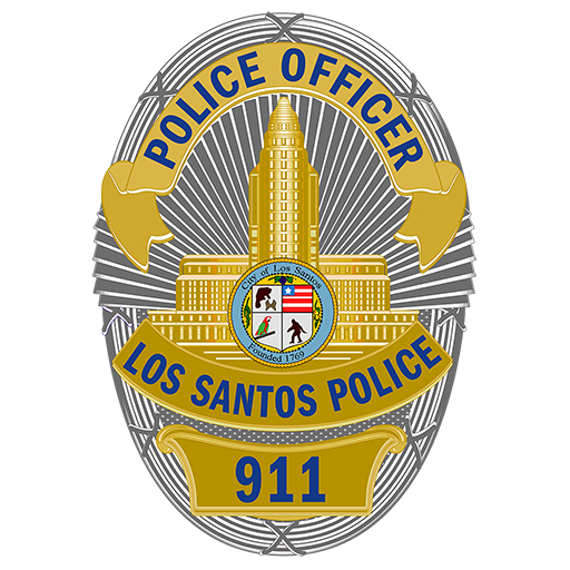 Los Angeles Police Badge PNG Clipart Background