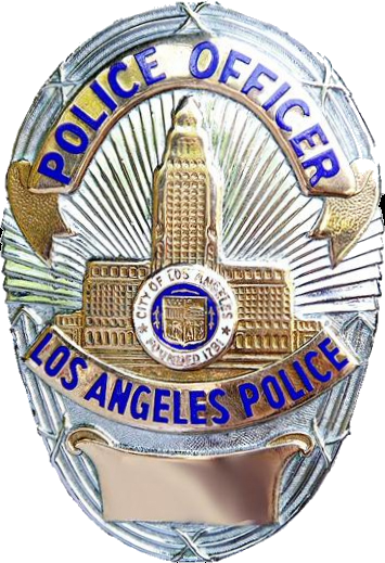 Los Angeles Police Badge PNG Photo Image