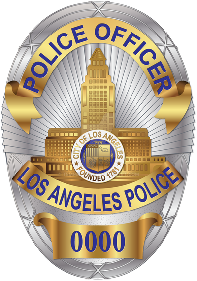 Los Angeles Police Badge Transparent File