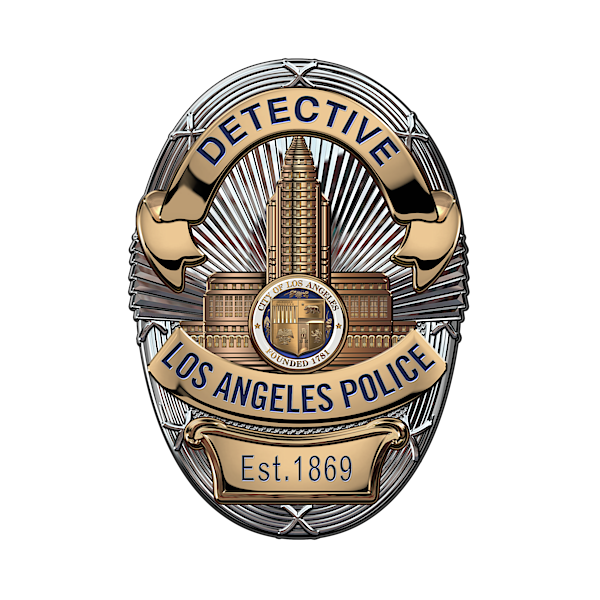 Los Angeles Police Badge Transparent Image
