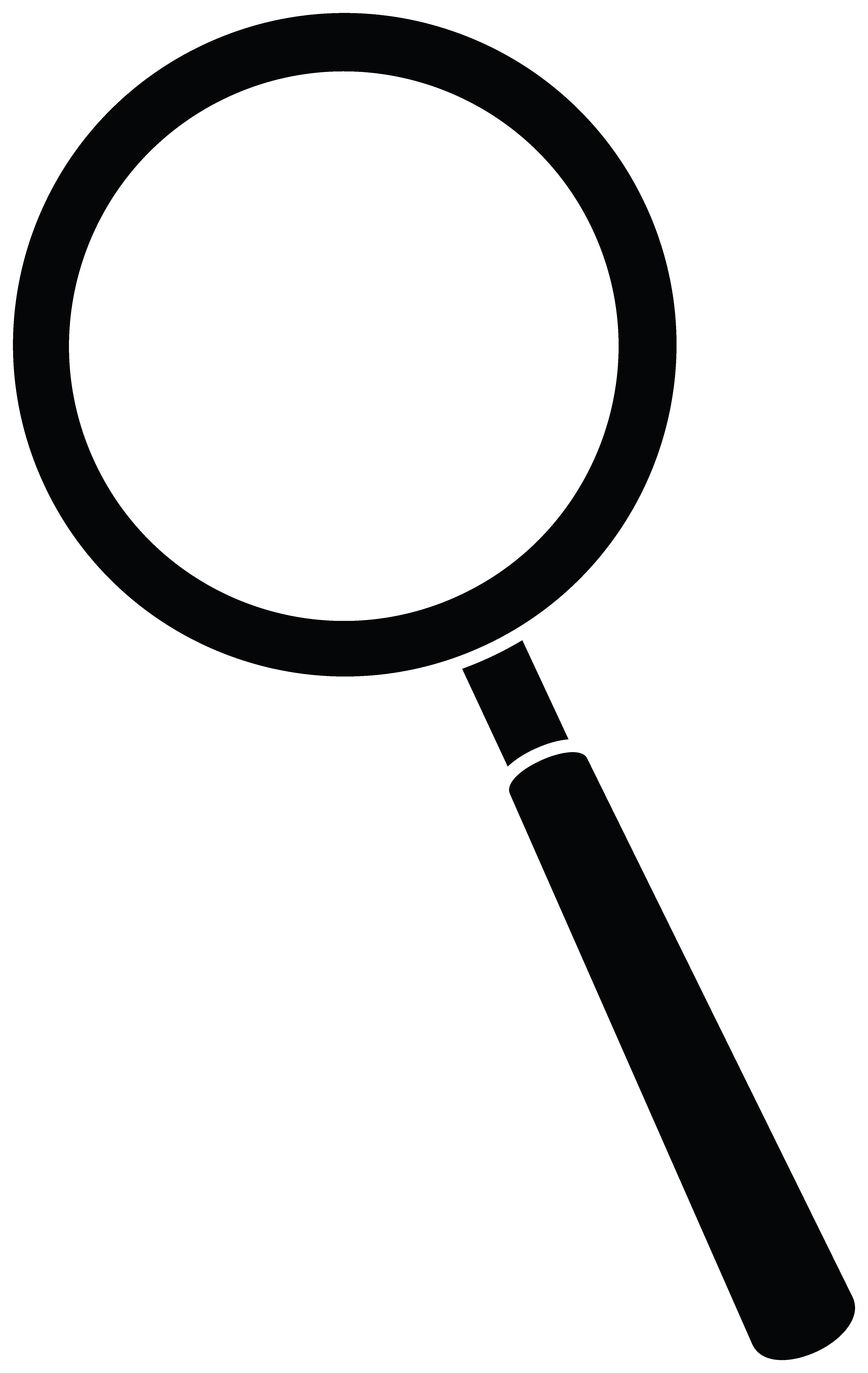 Magnifying Glass Icon Background PNG Image