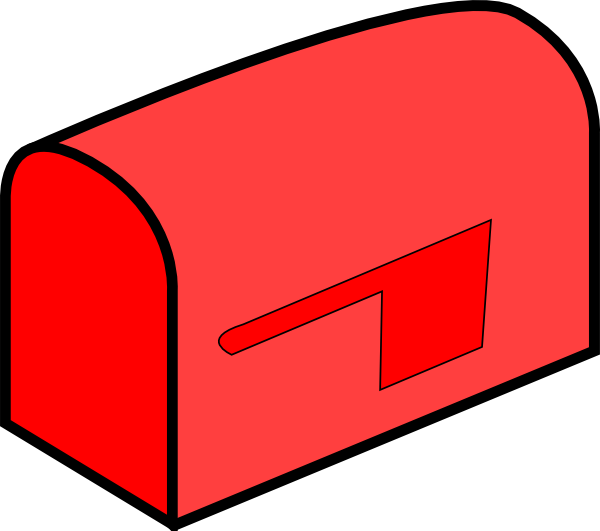 Mailbox Red PNG Clipart Background