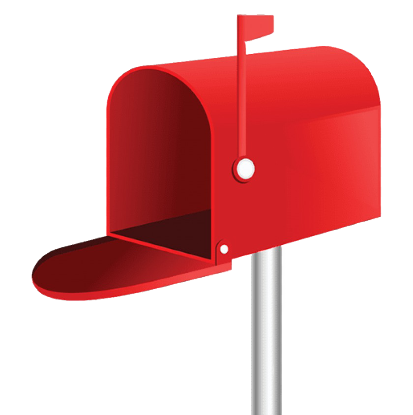 Mailbox Red Transparent Background