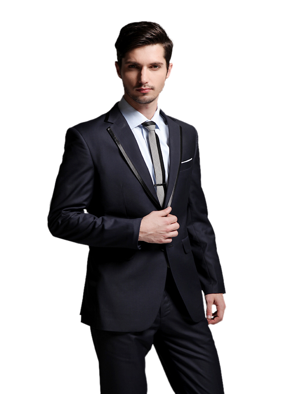 Man In Suit Standing PNG Photo Image