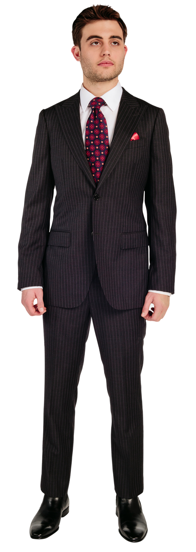Man In Suit Standing PNG Photos