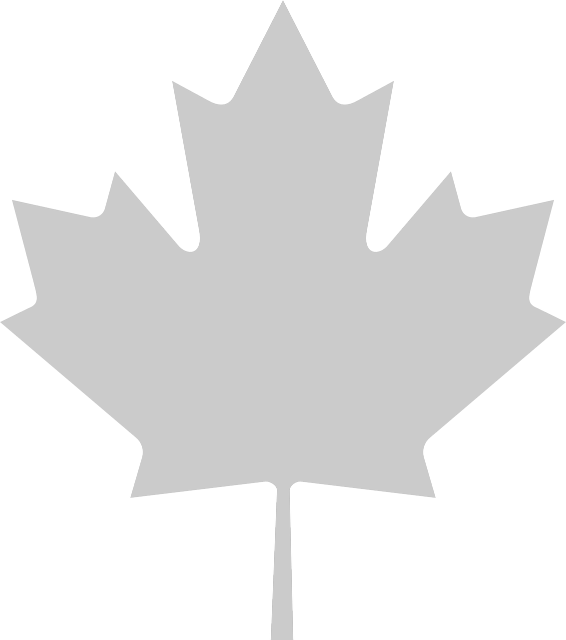 Maple Leaf Canada No Background