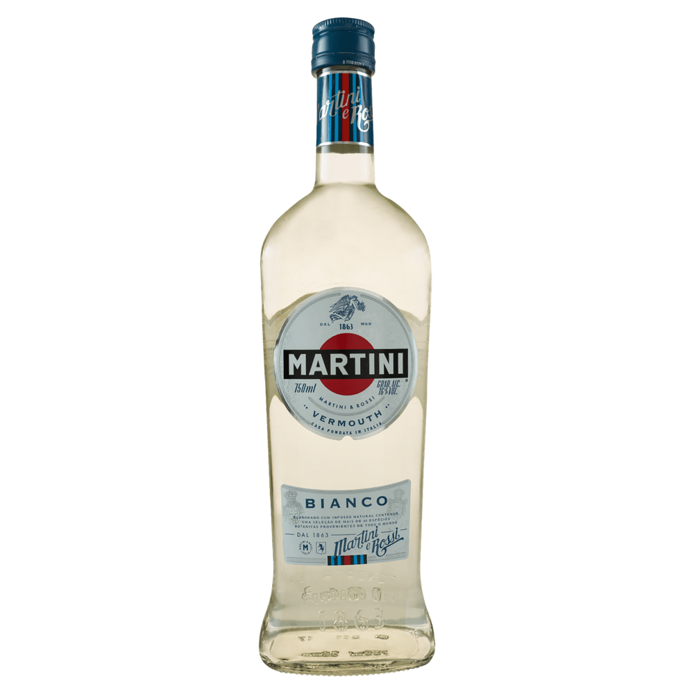 Martini Bianco Bottle No Background