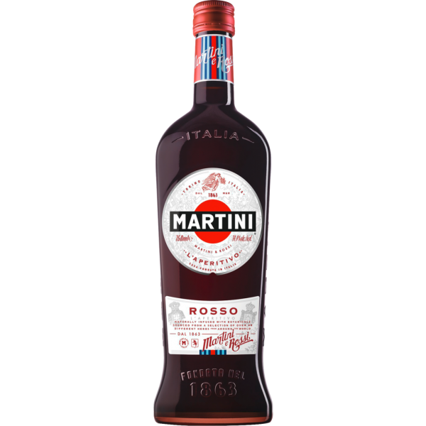 Martini Rosso Bottle PNG Clipart Background