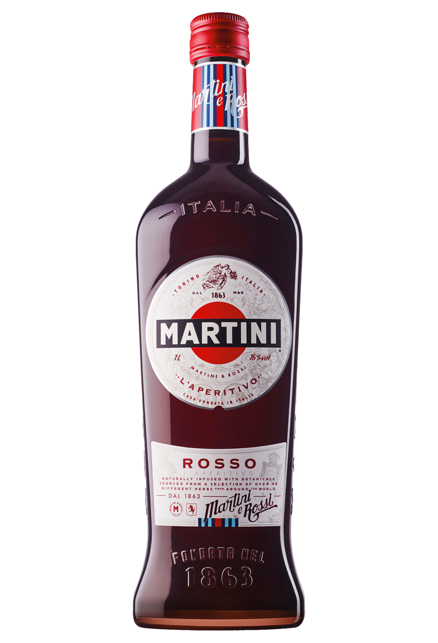 Martini Rosso Bottle PNG HD Quality
