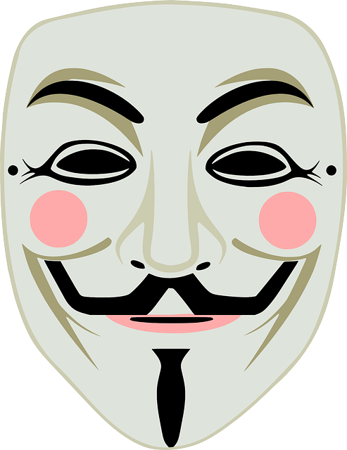 Mask Anonymous Background PNG Image