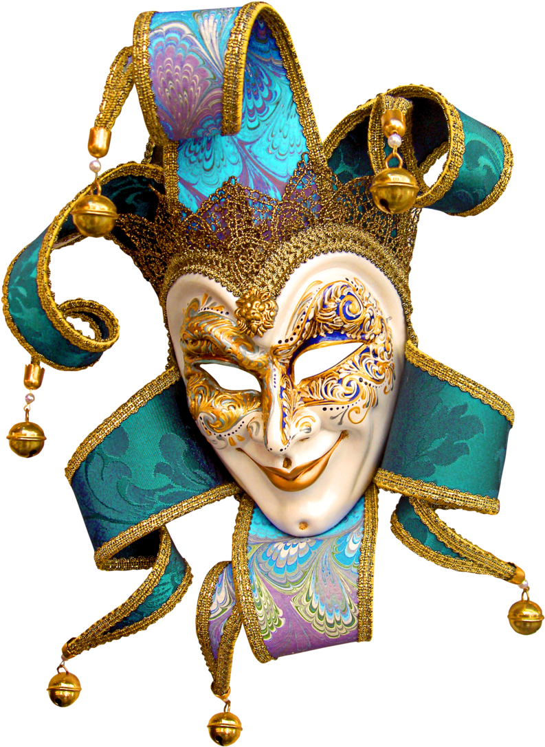 Mask Carnival White Background PNG Image