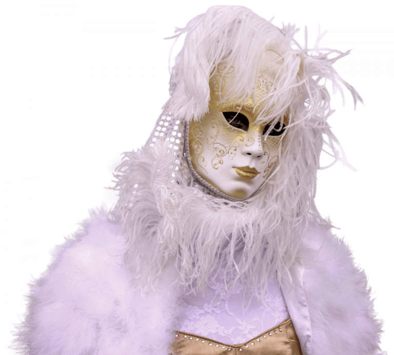 Mask Carnival White Transparent Image