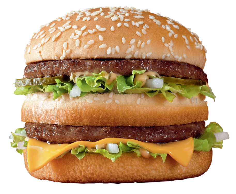 Mcdonalds Big Mac Background PNG Image