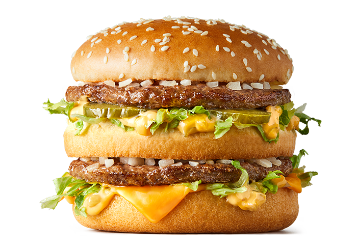Mcdonalds Big Mac Transparent File