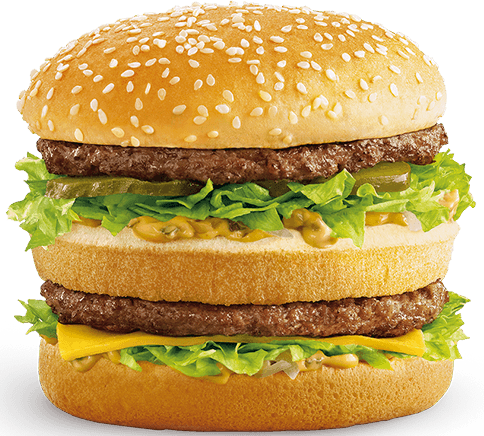Mcdonalds Big Mac Transparent Images