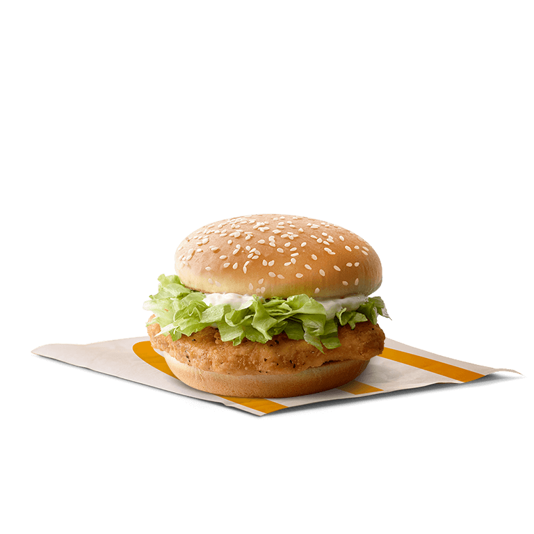 Mcdonalds Mcchicken Burger Transparent Free PNG