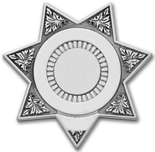 Metal Sheriffs Badge PNG Images HD
