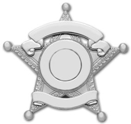 Metal Sheriffs Badge Transparent Image
