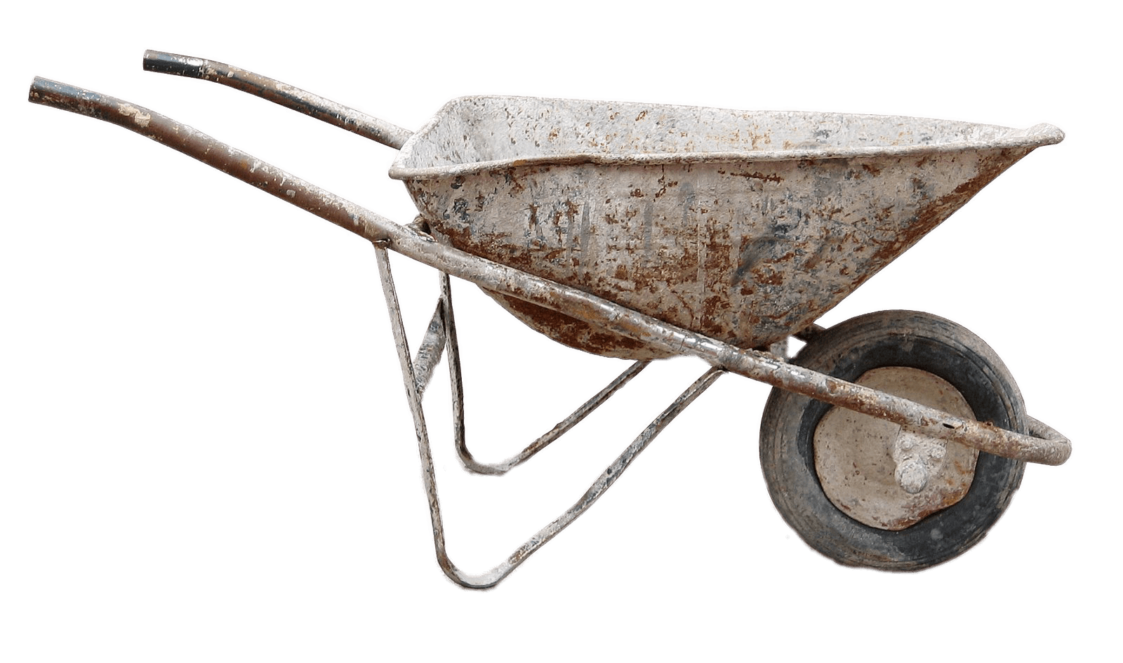 Metal Wheelbarrow Transparent Free PNG