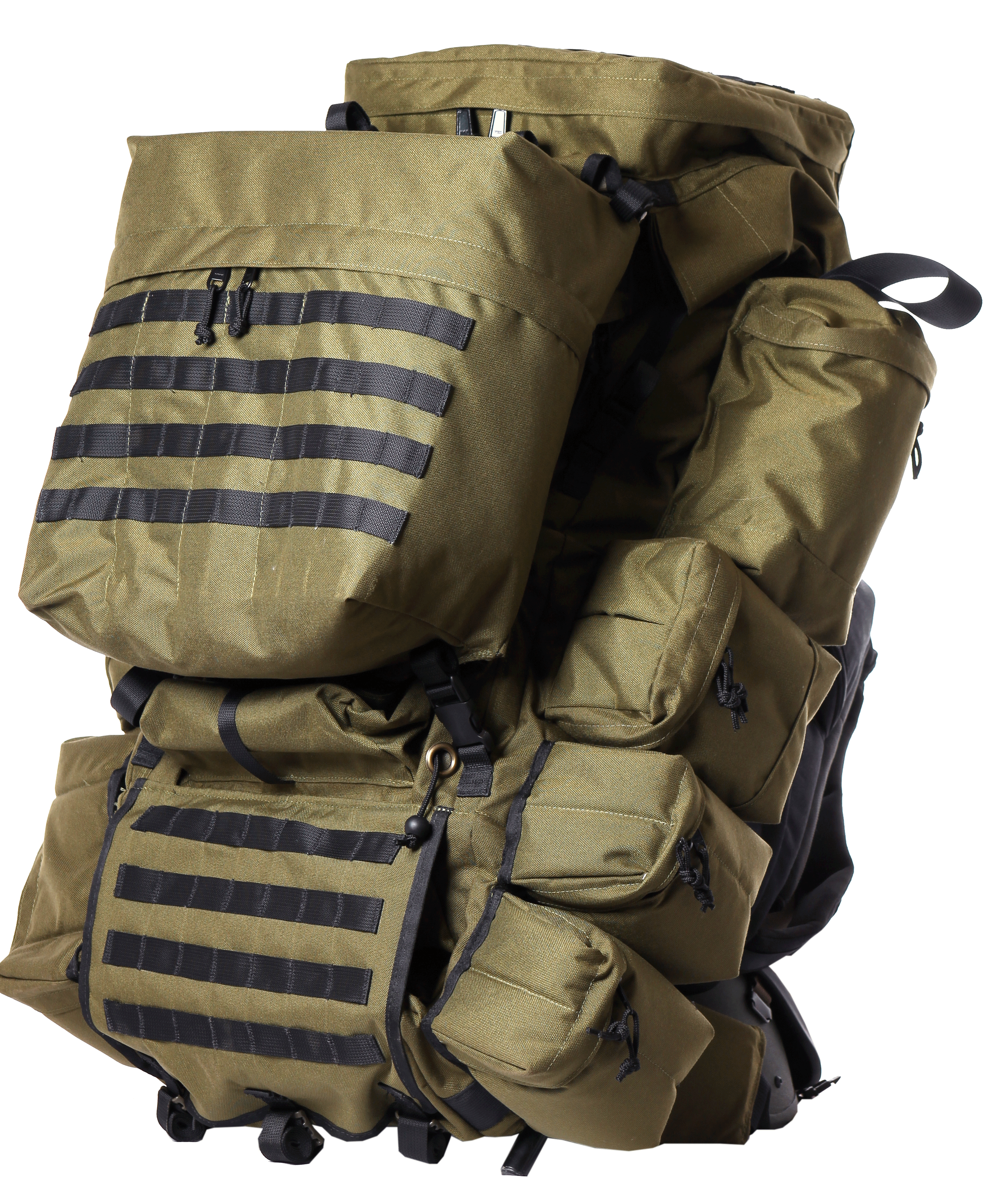 Military Backpack Background PNG Image