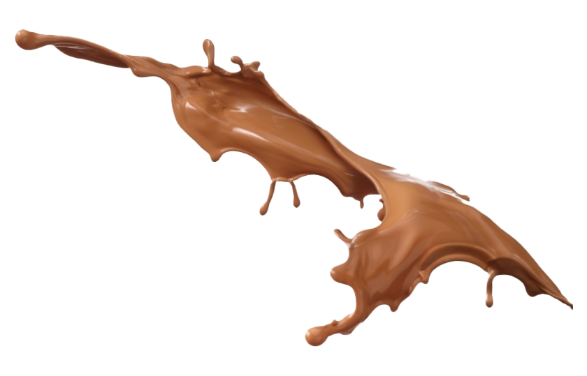 Milk Chocolate Splash PNG Photos