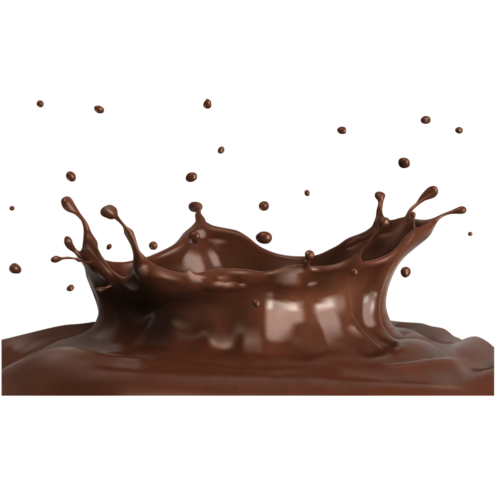 Milk Chocolate Splash Transparent Free PNG