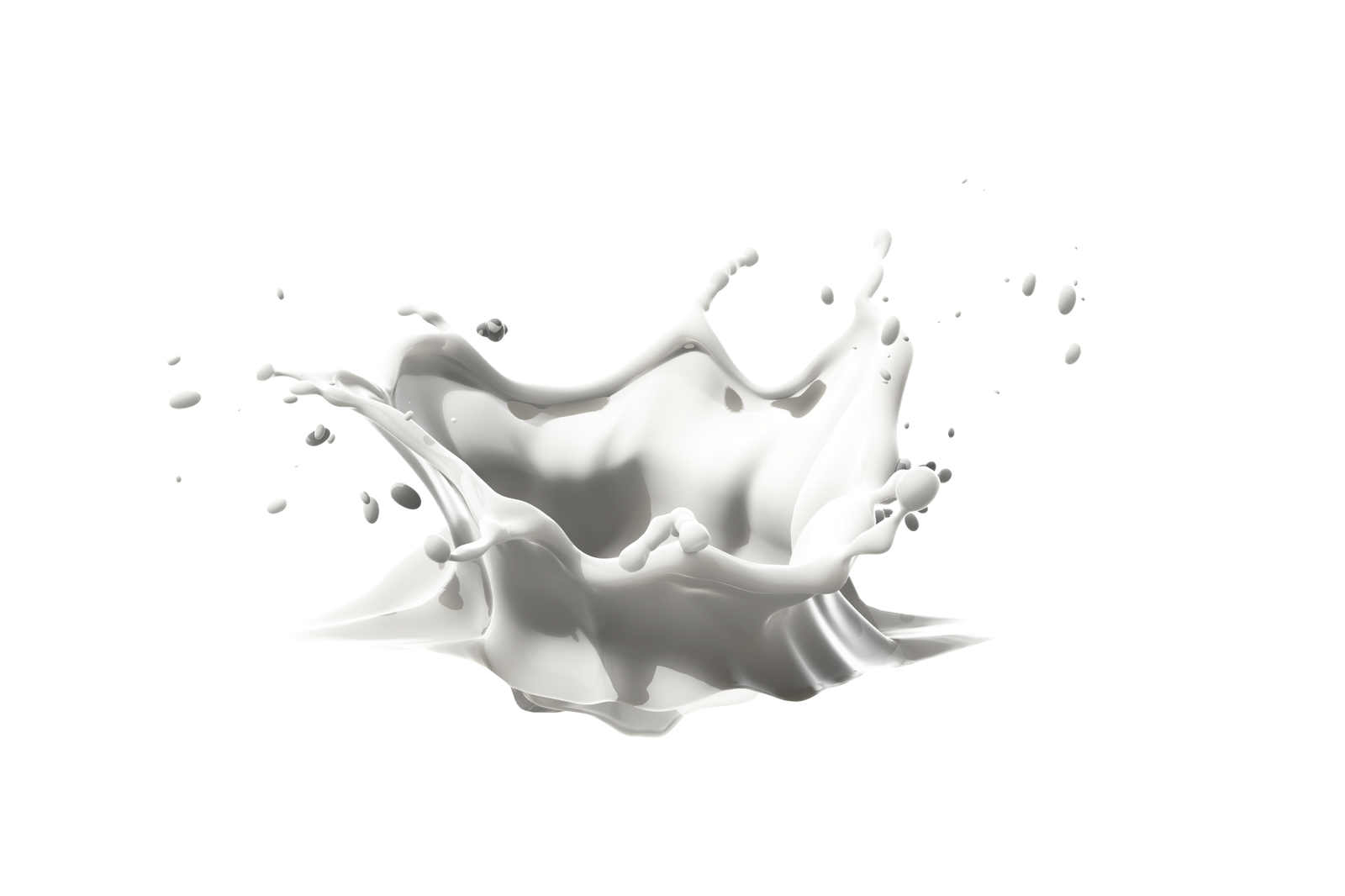 Milk Splatter PNG Clipart Background
