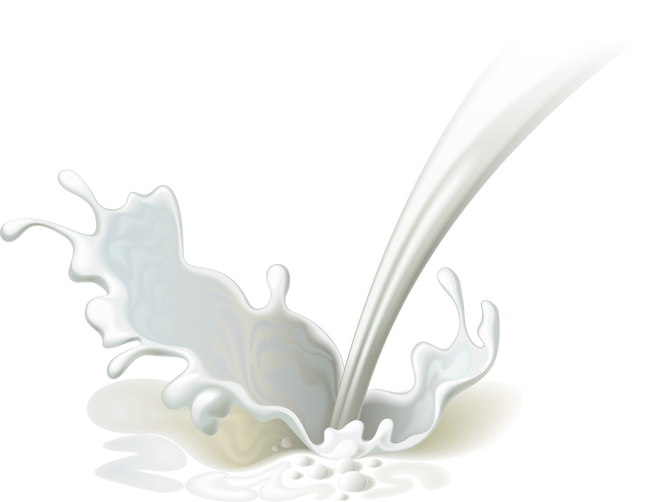 Milk Splatter PNG Free File Download