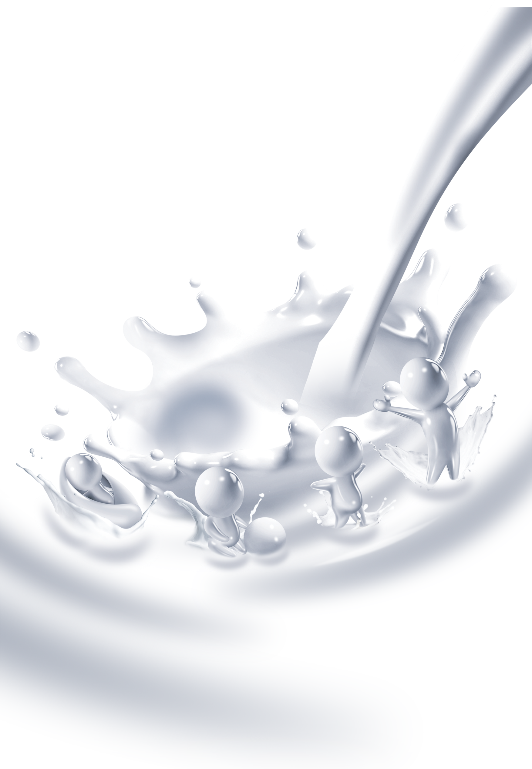 Milk Splatter PNG HD Quality