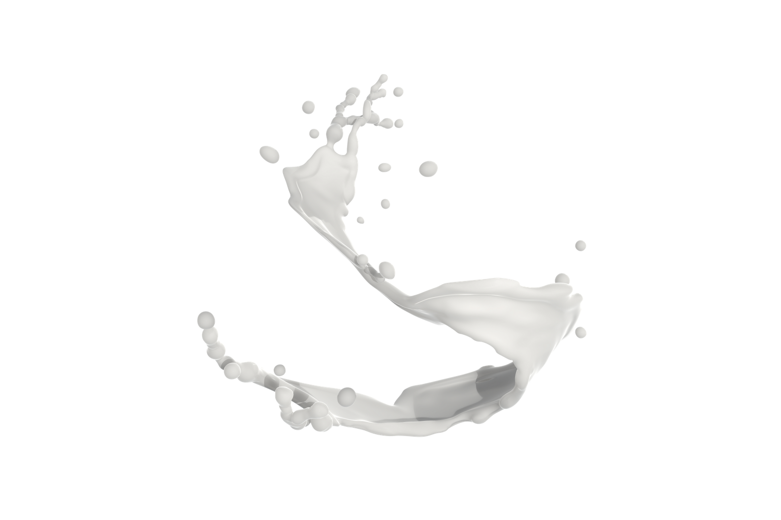Milk Splatter PNG Pic Background