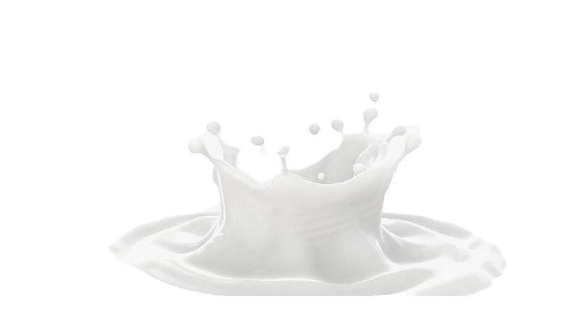 Milk Splatter Transparent Image