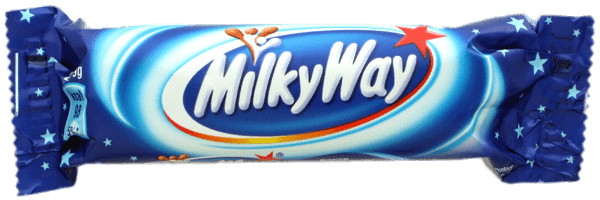 Milky Way Chocolate Bar Background PNG Image