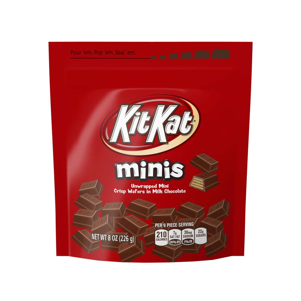 Mini Kitkat Bars PNG Background