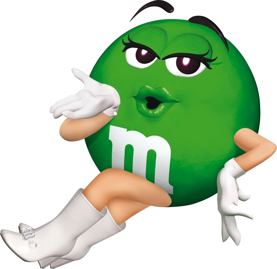 Mms Lady Green PNG Images HD