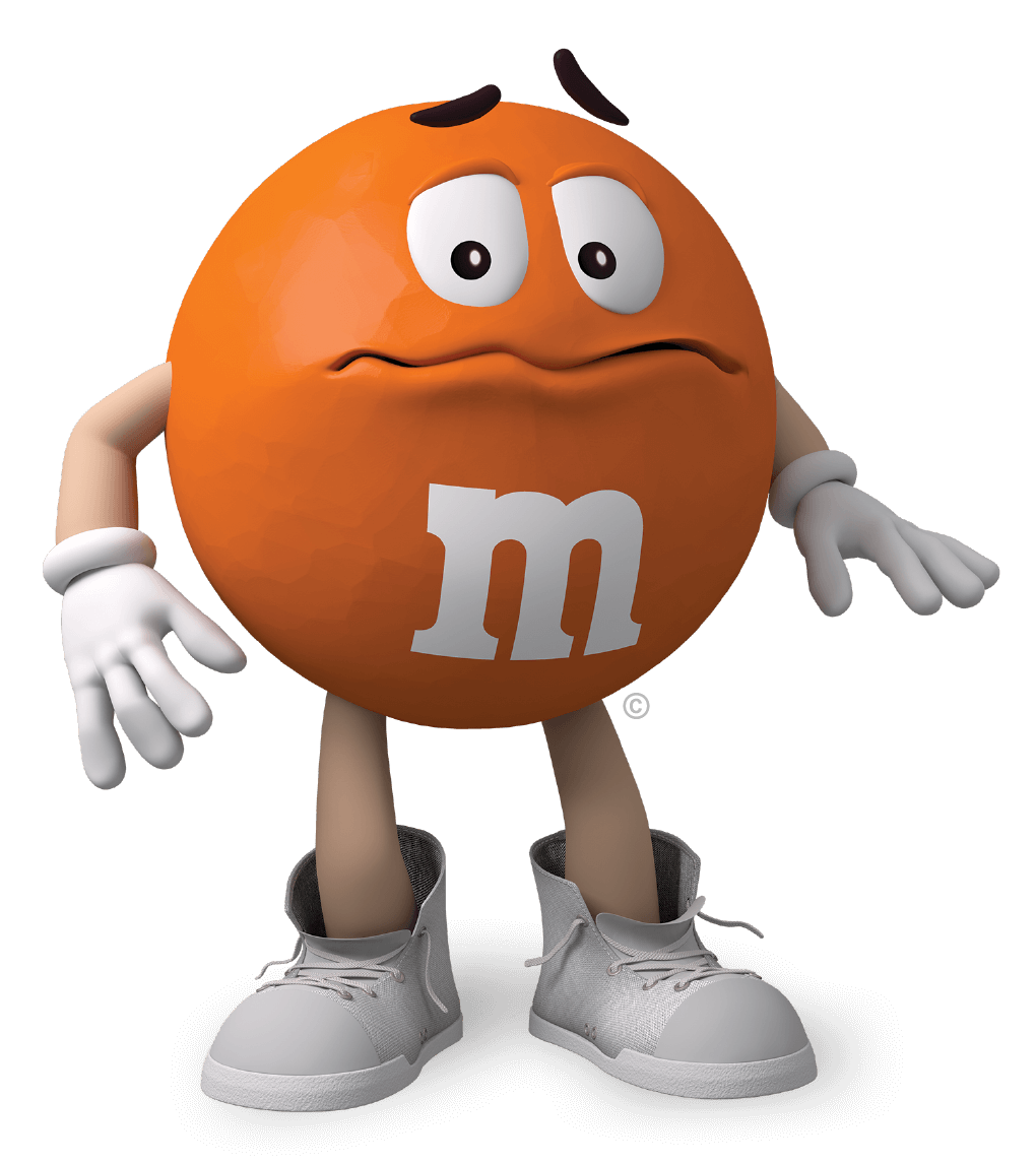 Mms Orange PNG Clipart Background