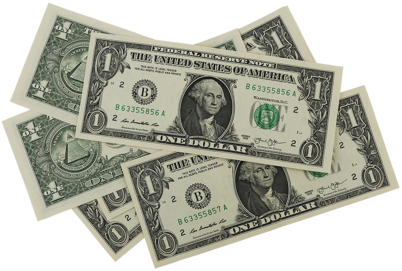 Money Dollars Pile Transparent Image
