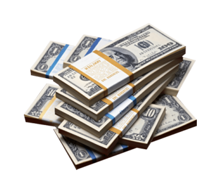 Money Dollars Pile Transparent Images
