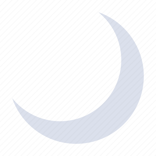 Moon Crescent Background PNG Image