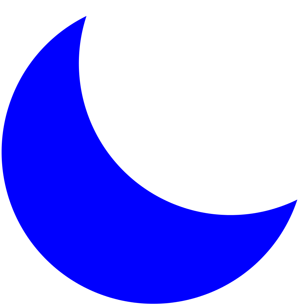Moon Crescent Transparent Background